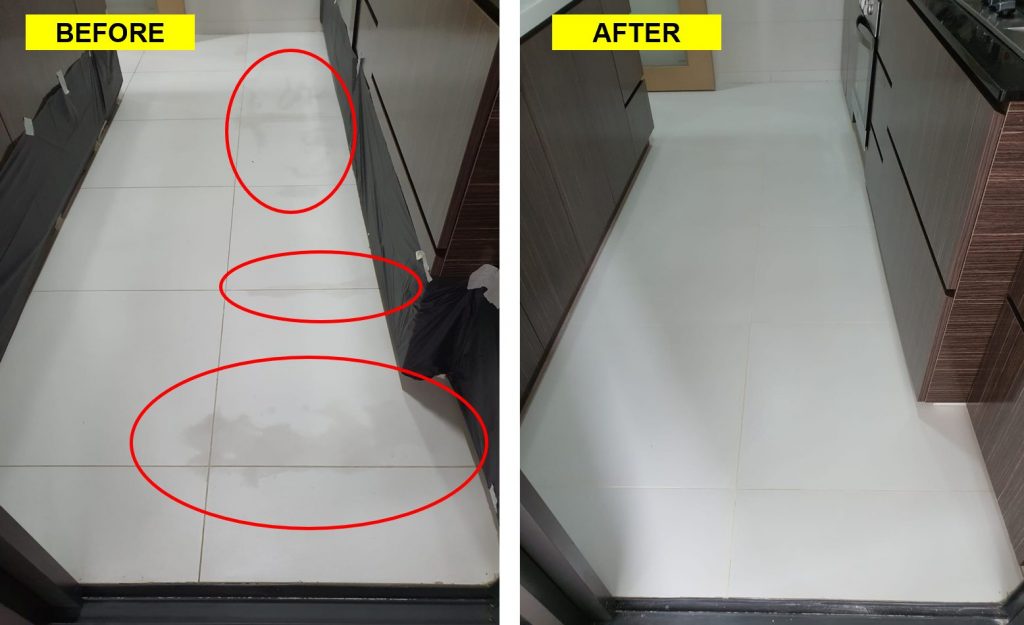 Acid Spillage (Etch Mark)